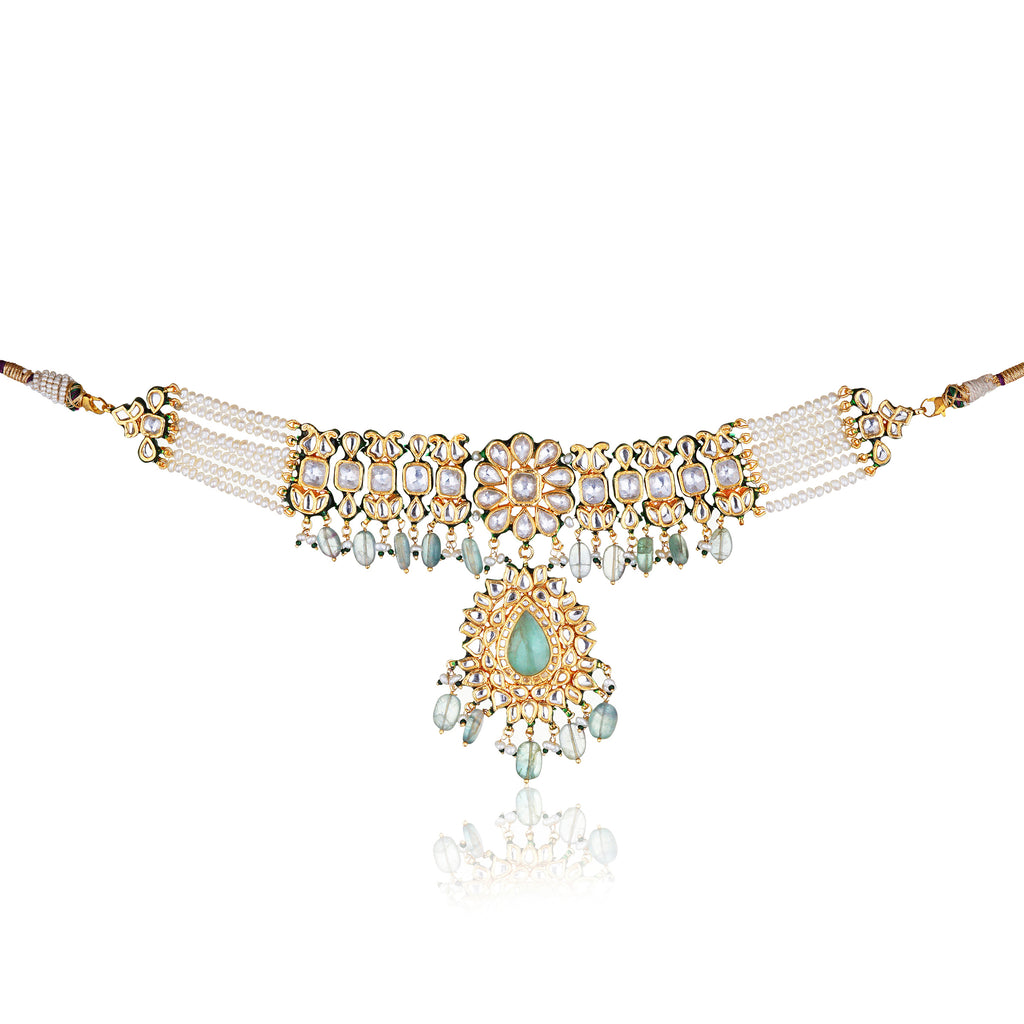 kundan necklace price for designer kundan necklace