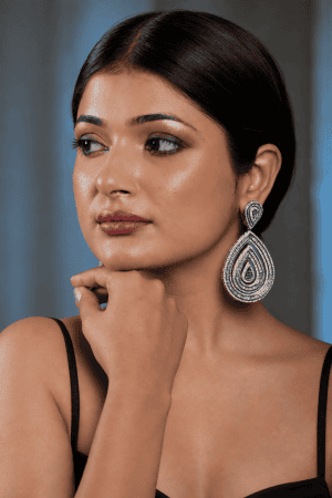 Alia CZ Cocktail Earrings