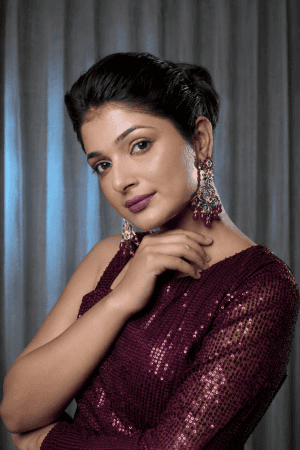 Zareen CZ Polki Cocktail Earrings