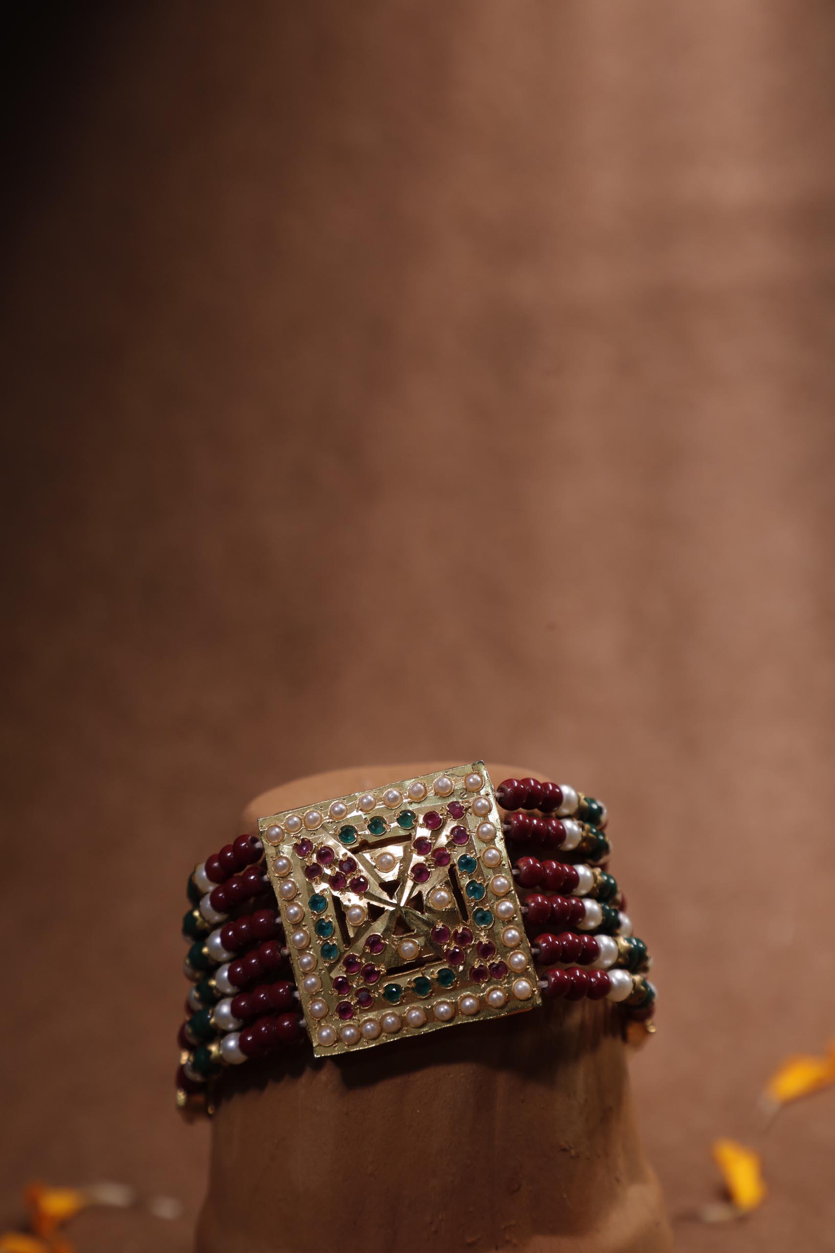 Sawai Jadau dasti bracelet