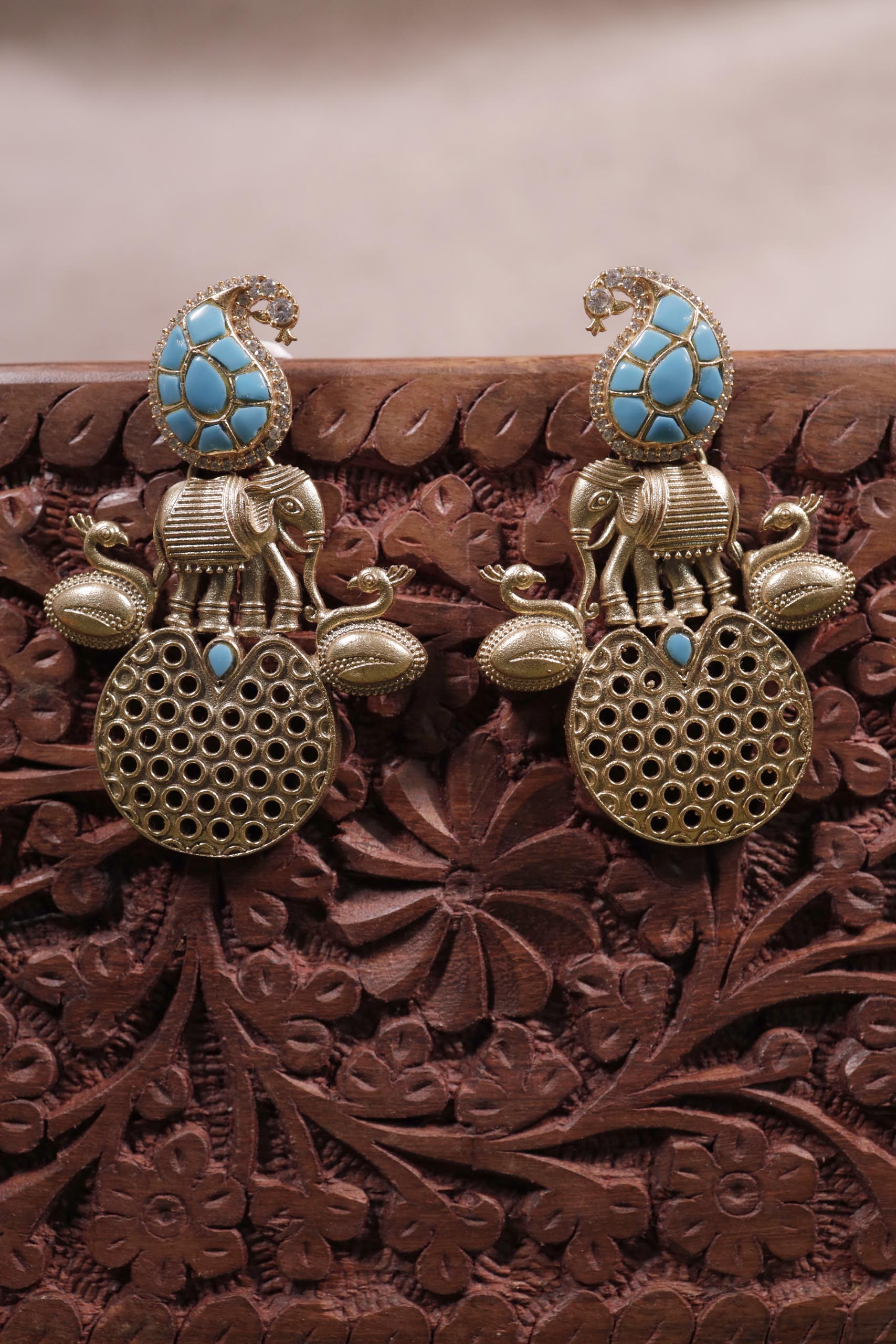 Firoza amrapali earrings