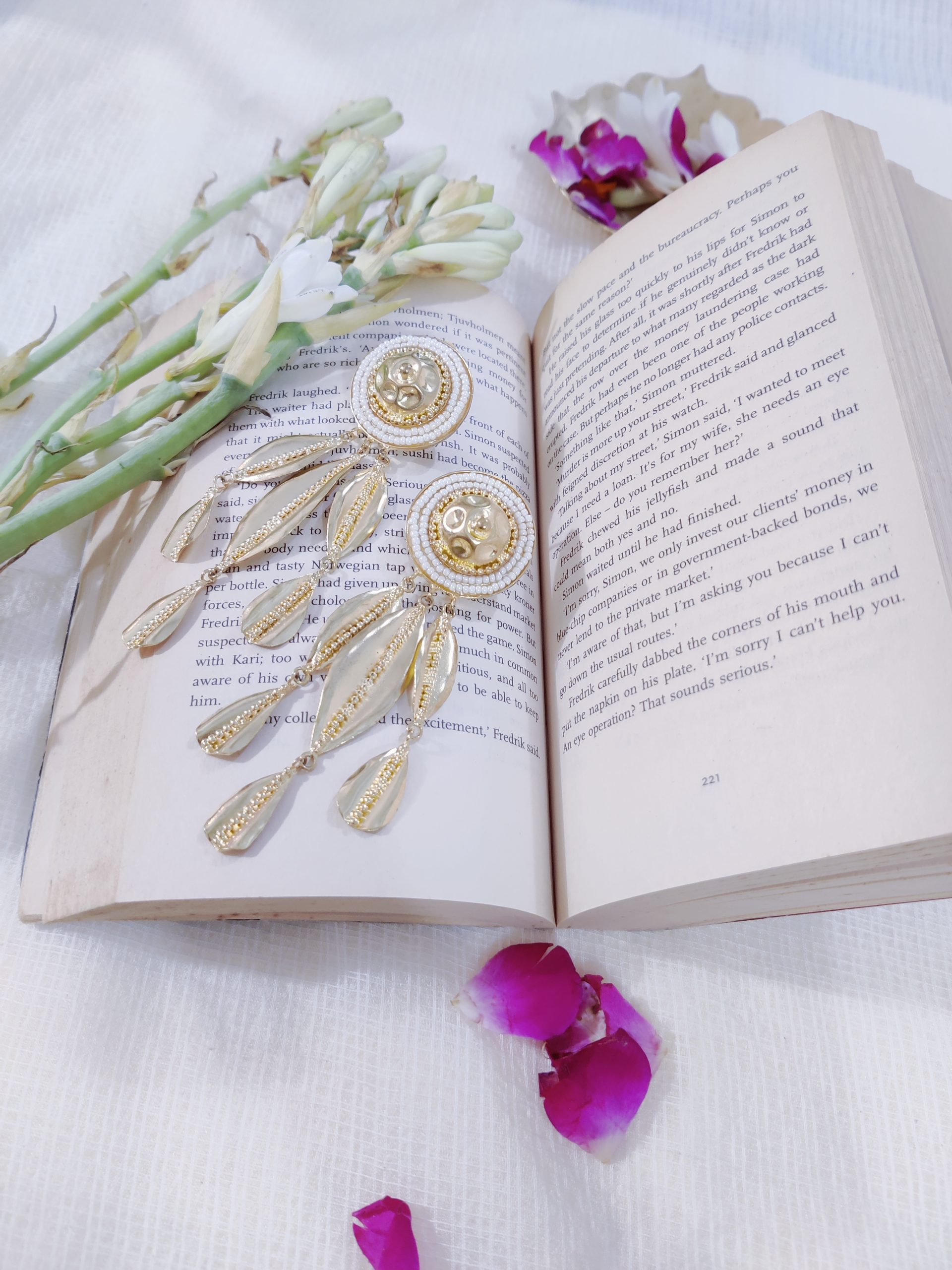 Swarna western earrings